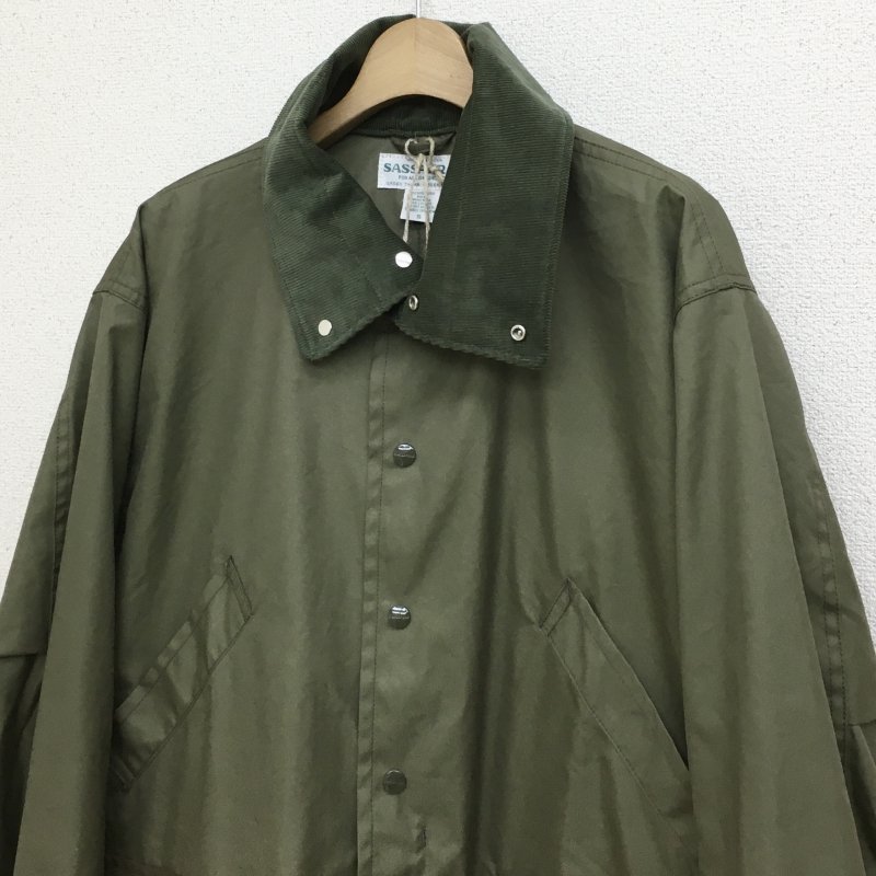  SASSAFRAS BOTANICAL SCOUT TUBE COAT -C/N OXFORD- (OLIVE)