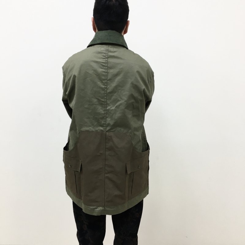  SASSAFRAS BOTANICAL SCOUT TUBE COAT -C/N OXFORD- (OLIVE)