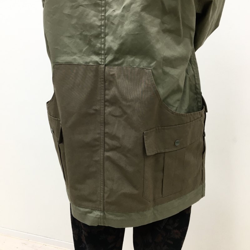  SASSAFRAS BOTANICAL SCOUT TUBE COAT -C/N OXFORD- (OLIVE)