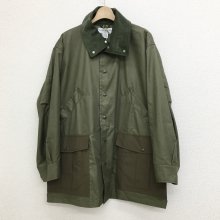  SASSAFRAS BOTANICAL SCOUT TUBE COAT -C/N OXFORD- (OLIVE)