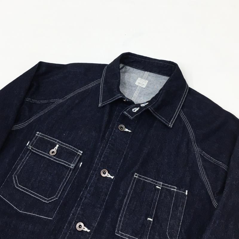  ordinary fits US COVERALL(ONE WASH-INDIGO)