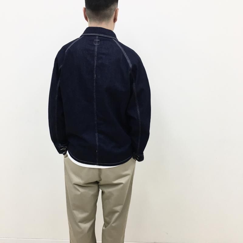  ordinary fits US COVERALL(ONE WASH-INDIGO)