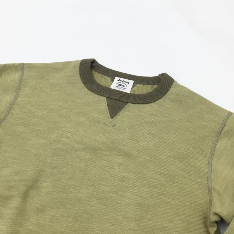  JACKMAN GG Sweat Crewneck(MOSSx SEPIA) 