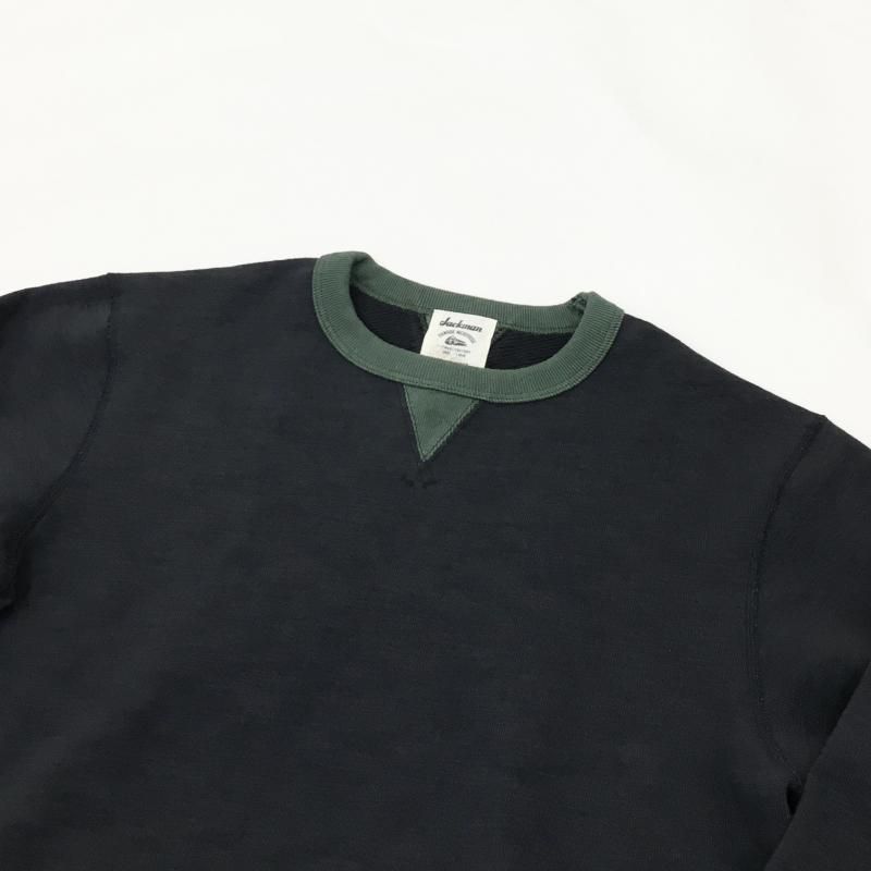  JACKMAN GG Sweat Crewneck(BLACKx GREEN) 