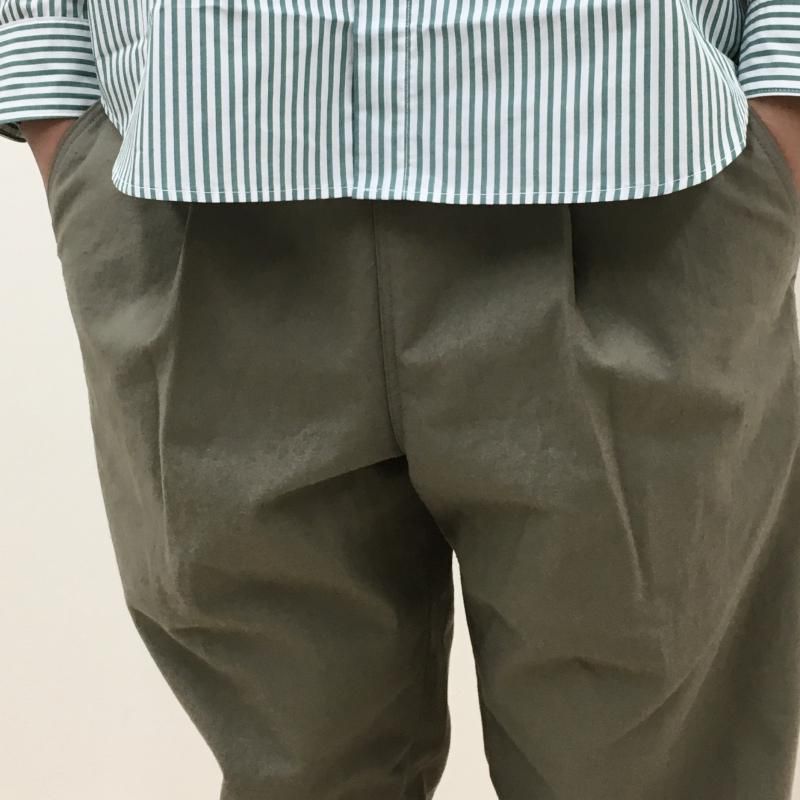  JACKMAN Back Nep Umps Pants(SEPIA) 