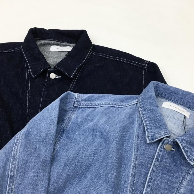  PERS PROJECTS LIAM TRUCKER JACKET(ONE WASH-INDIGO) 