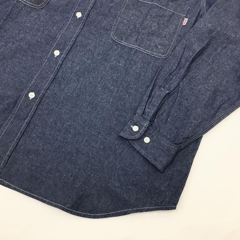  BIG MAC CHAMBEREY SHIRTS(BLUE) 