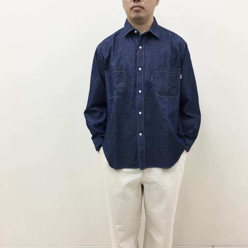  BIG MAC CHAMBEREY SHIRTS(BLUE) 
