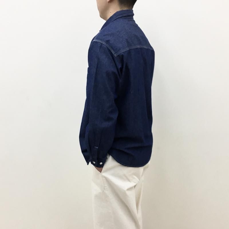  BIG MAC CHAMBEREY SHIRTS(BLUE) 