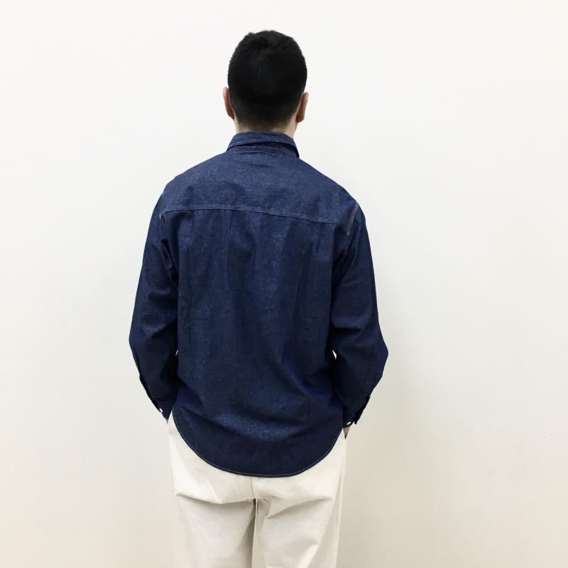 BIG MAC CHAMBEREY SHIRTS(BLUE) 