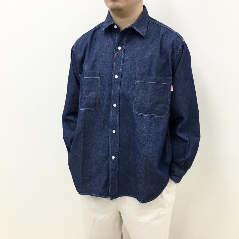  BIG MAC CHAMBEREY SHIRTS(BLUE) 