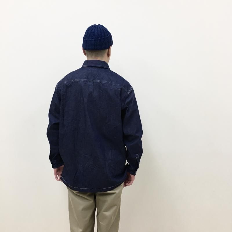  FUJITO ARMY Shirt(INDIGO BLUE) 