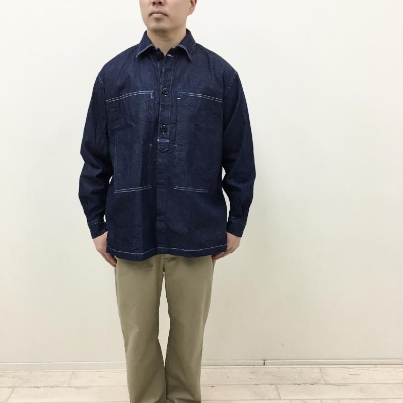  FUJITO ARMY Shirt(INDIGO BLUE) 