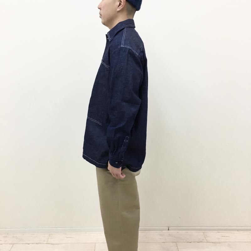  FUJITO ARMY Shirt(INDIGO BLUE) 