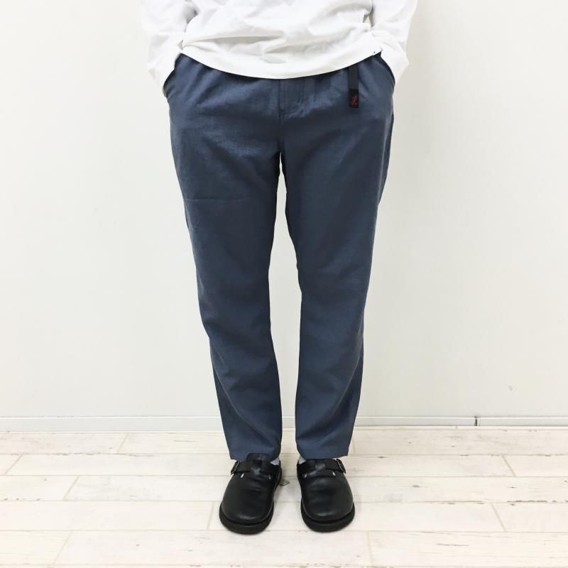 GRAMICCI LINEN BLEND EASY TAPERED PANT(OLD BLUE) 