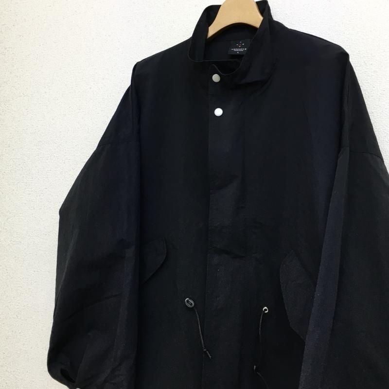  AXESQUIN ECO NYLON SHORT COAT(BLACK) 