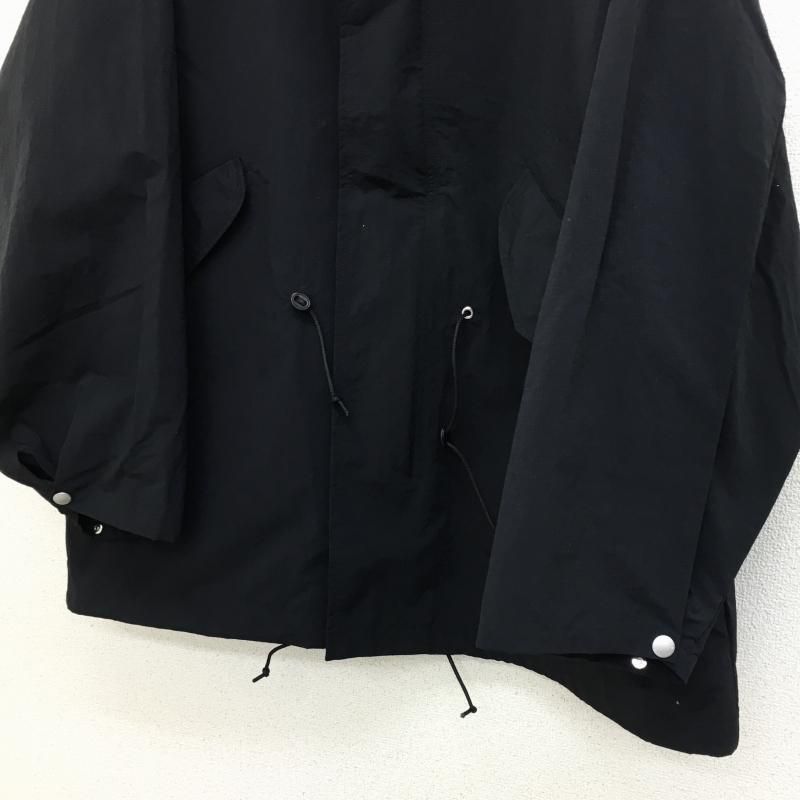  AXESQUIN ECO NYLON SHORT COAT(BLACK) 