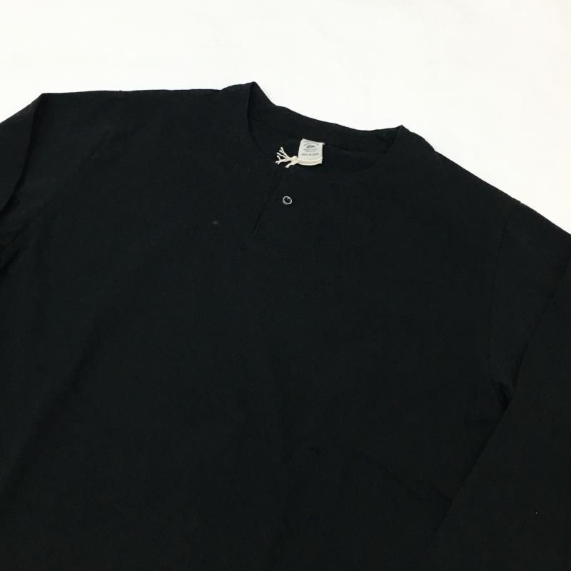  JACKMAN  Henleyneck LS T-Shirt(BLACK)