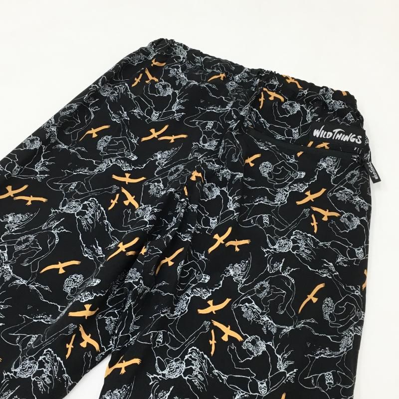  WILD THINGS PRINT LAX PANTS(CLIMBER BLACK)