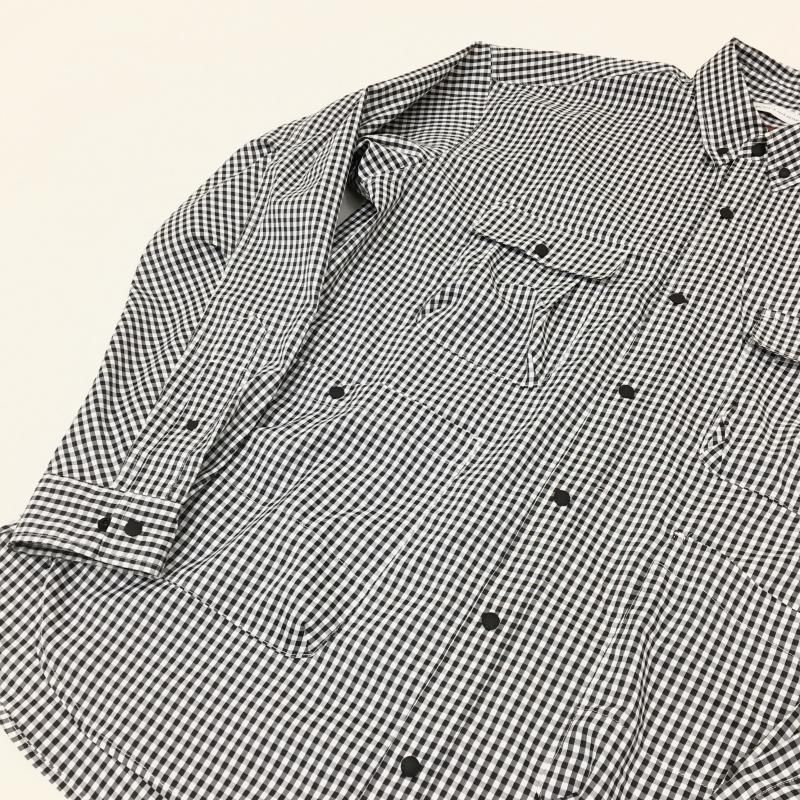  NANGA GINGHAM CHECK CAMP SHIRT(BLACK)