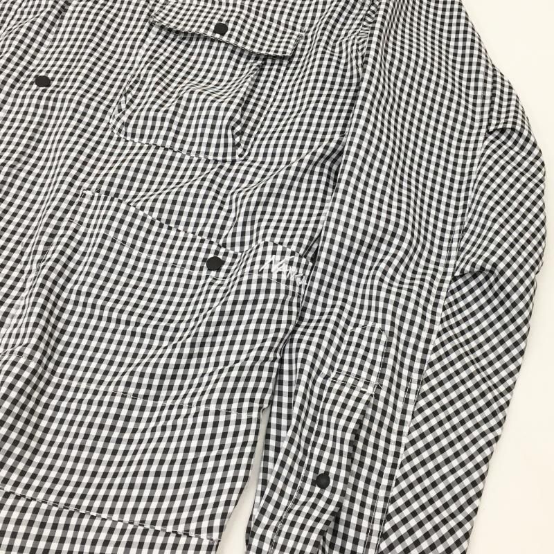  NANGA GINGHAM CHECK CAMP SHIRT(BLACK)