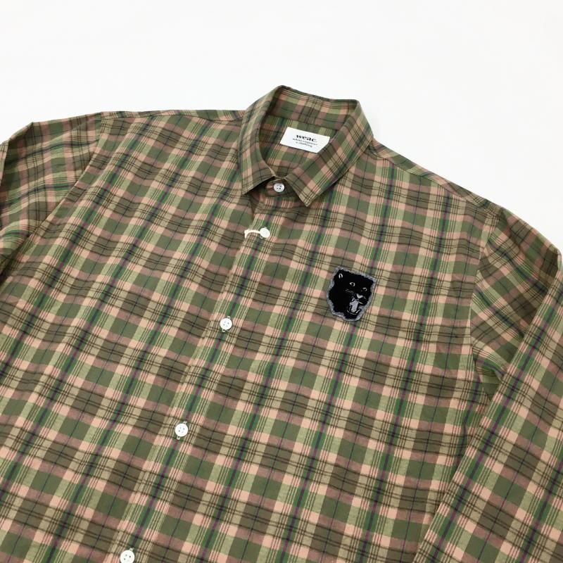  weac. TAIGAKUN SHIRTS (PINK-CHECK) 