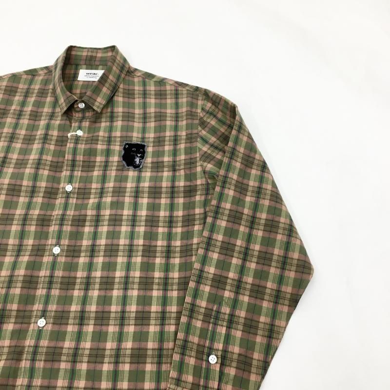  weac. TAIGAKUN SHIRTS (PINK-CHECK) 