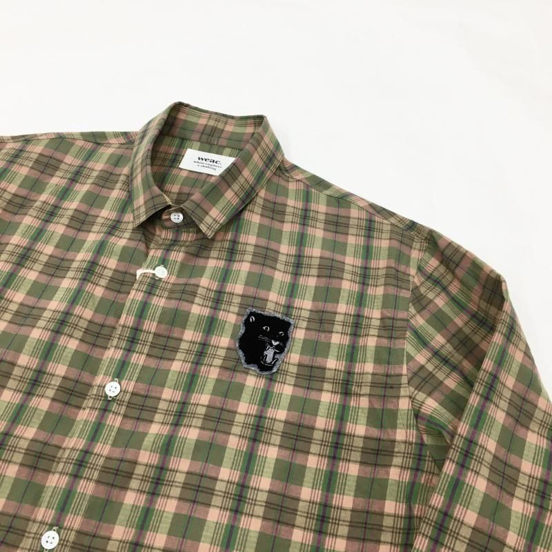  weac. TAIGAKUN SHIRTS (PINK-CHECK) 