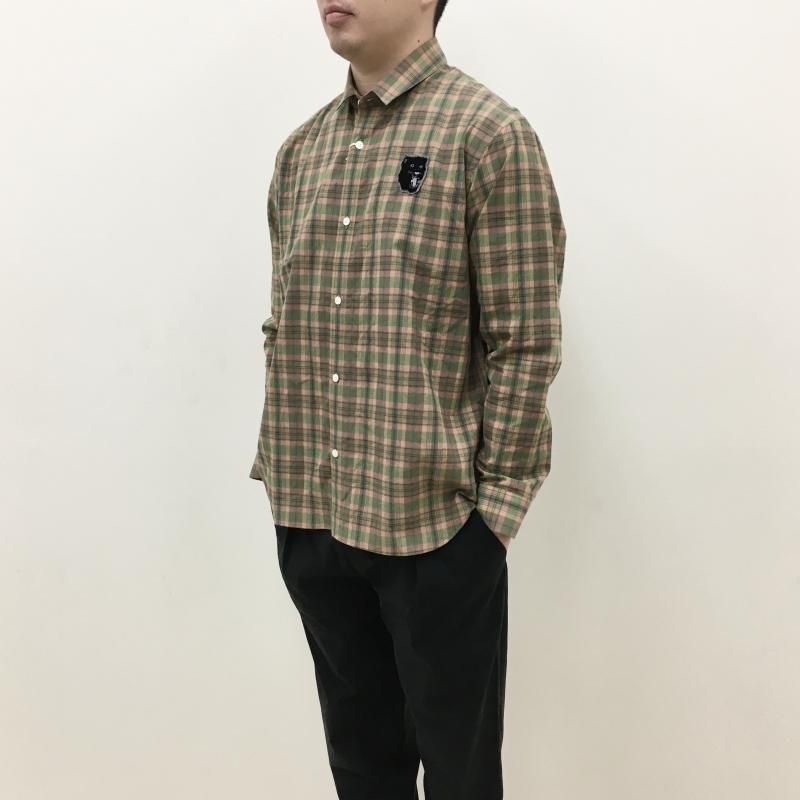  weac. TAIGAKUN SHIRTS (PINK-CHECK) 