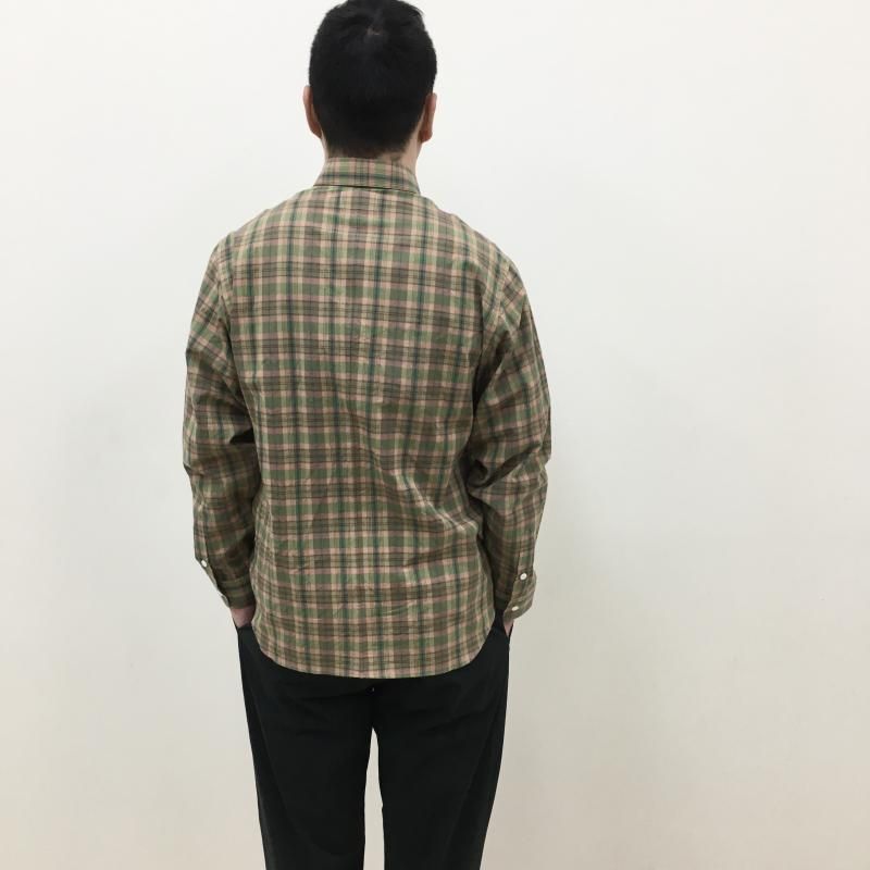  weac. TAIGAKUN SHIRTS (PINK-CHECK) 