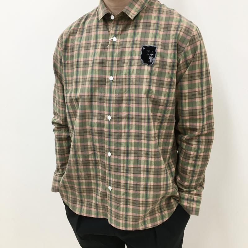 weac. TAIGAKUN SHIRTS (PINK-CHECK) 