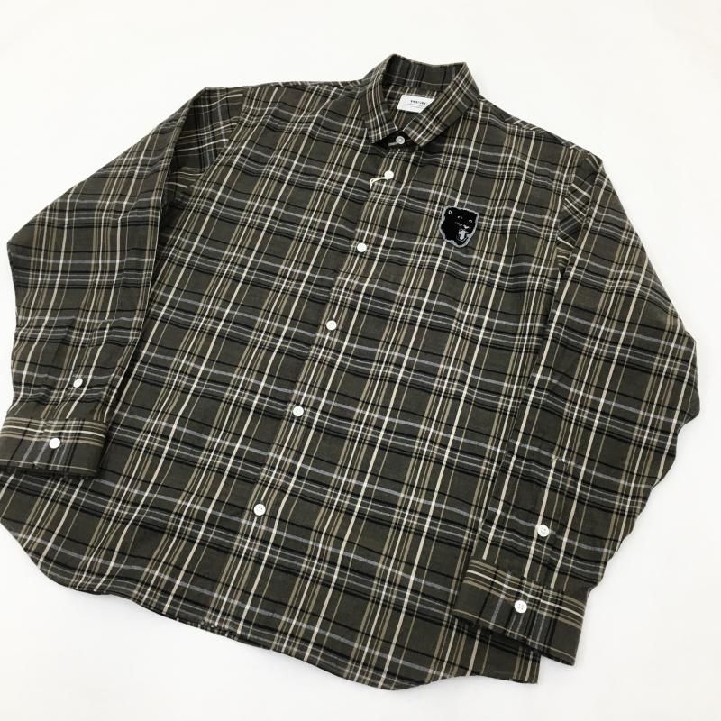  weac. TAIGAKUN SHIRTS (BROWN-CHECK) 