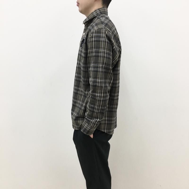  weac. TAIGAKUN SHIRTS (BROWN-CHECK) 