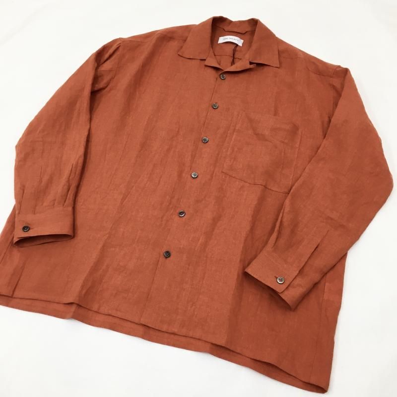  PERS PROJECTS VICTOR L/S WIDE FIT SHIRTS
(ORANGE) 