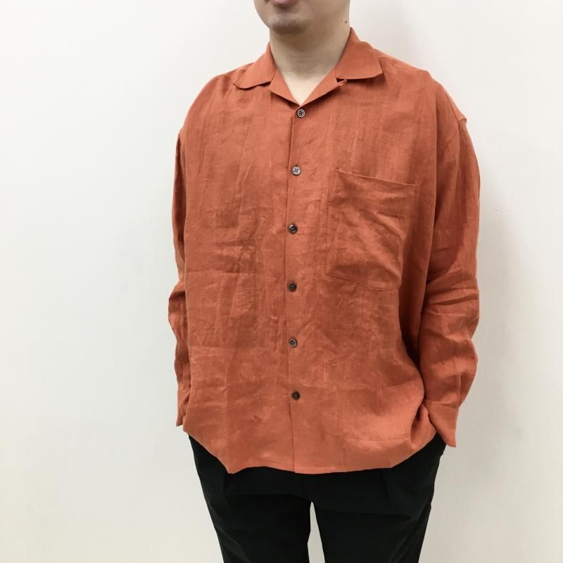  PERS PROJECTS VICTOR L/S WIDE FIT SHIRTS
(ORANGE) 