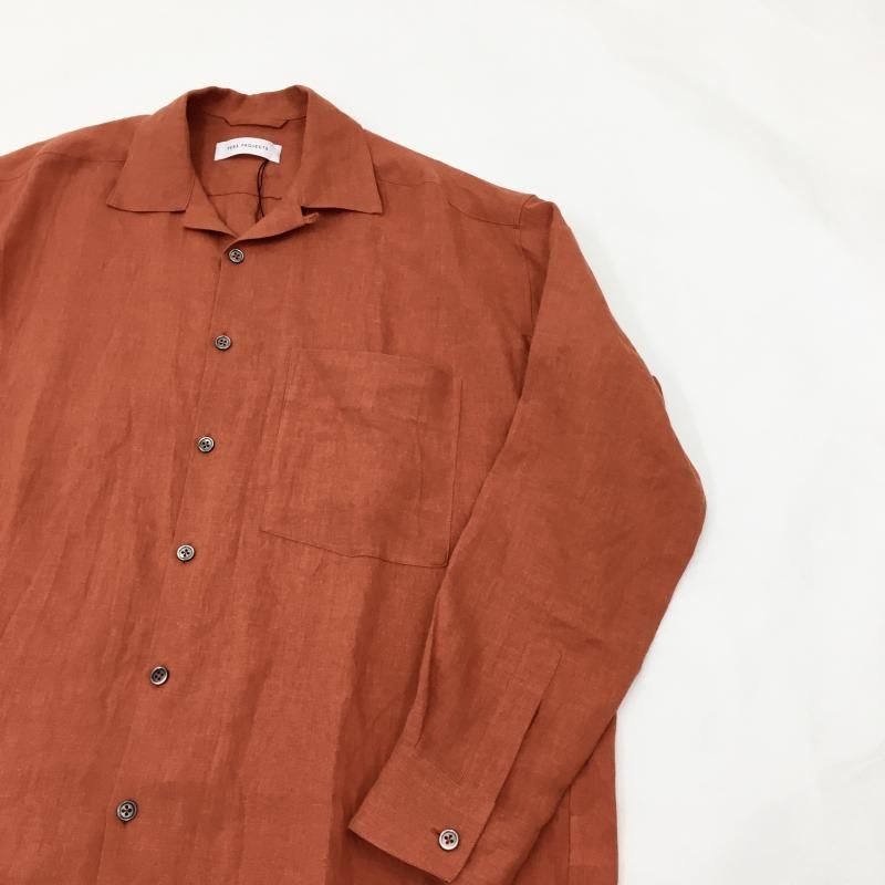  PERS PROJECTS VICTOR L/S WIDE FIT SHIRTS
(ORANGE) 