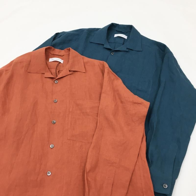  PERS PROJECTS VICTOR L/S WIDE FIT SHIRTS
(ORANGE) 