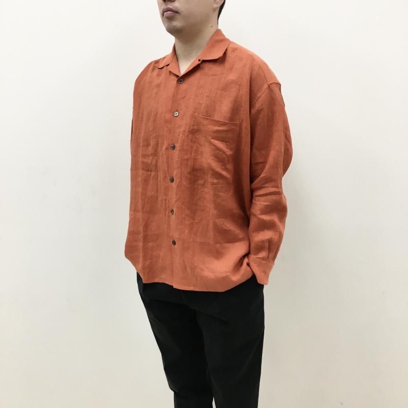  PERS PROJECTS VICTOR L/S WIDE FIT SHIRTS
(ORANGE) 