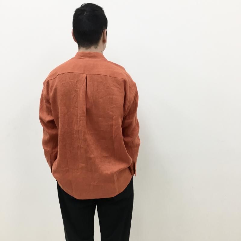  PERS PROJECTS VICTOR L/S WIDE FIT SHIRTS
(ORANGE) 