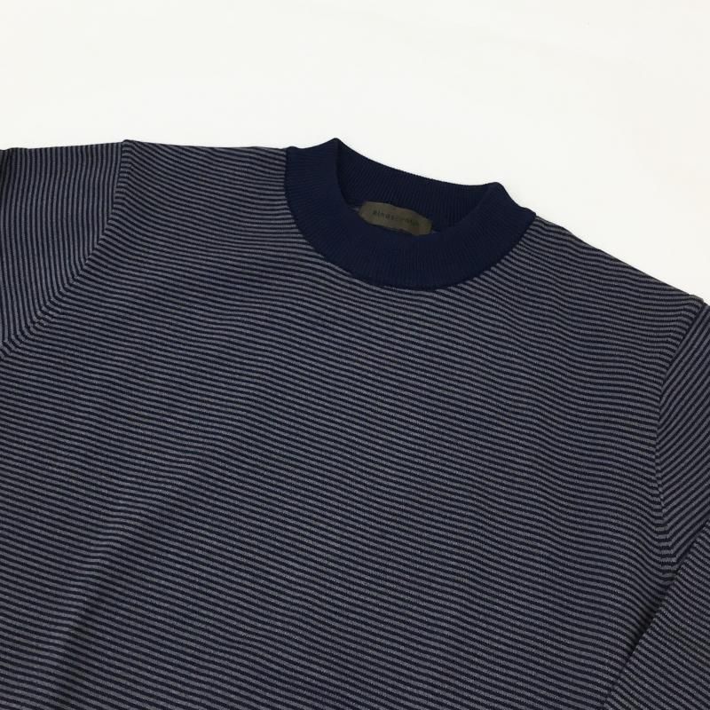  Rinascente ȥ饤 Long Ship Knit(NAVYGRAY)