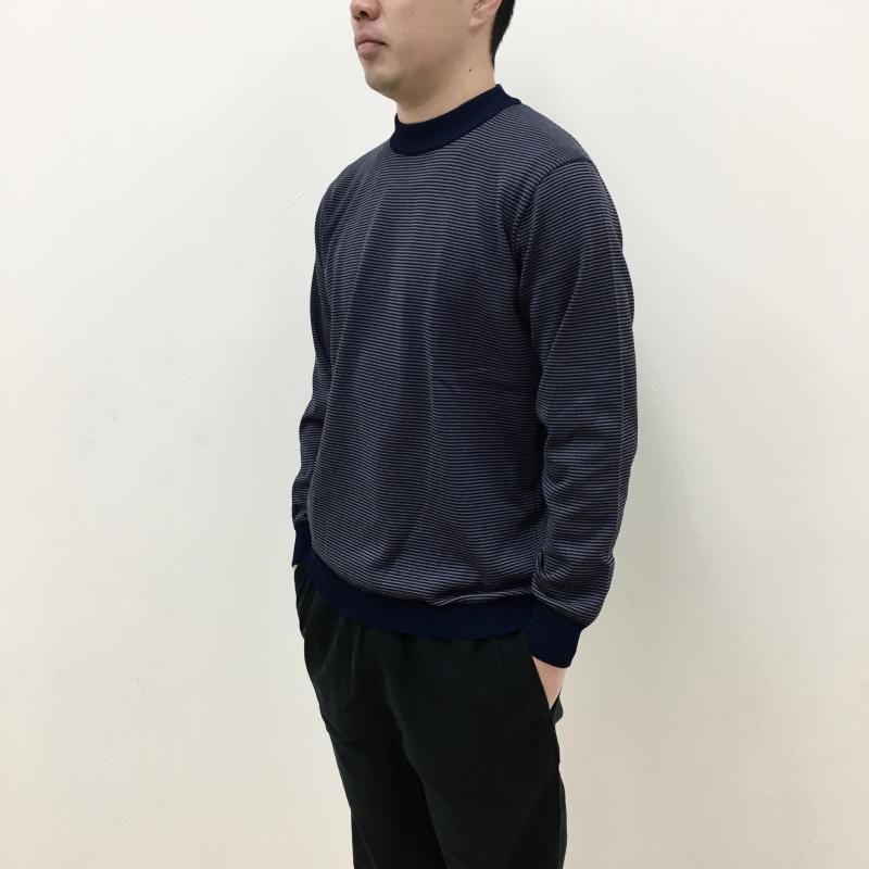  Rinascente ȥ饤 Long Ship Knit(NAVYGRAY)