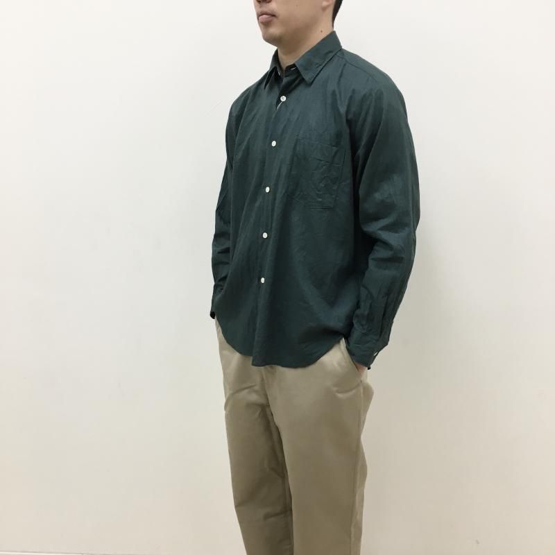  MANUAL ALPHABETBET C/L LOOSE FIT R/C SHT(DK.GREEN) 