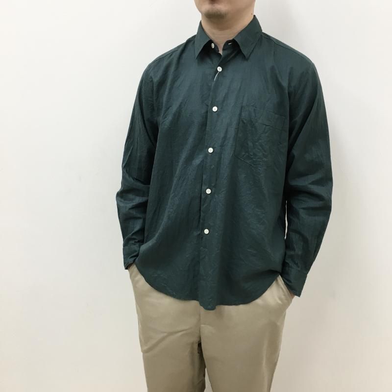  MANUAL ALPHABETBET C/L LOOSE FIT R/C SHT(DK.GREEN) 