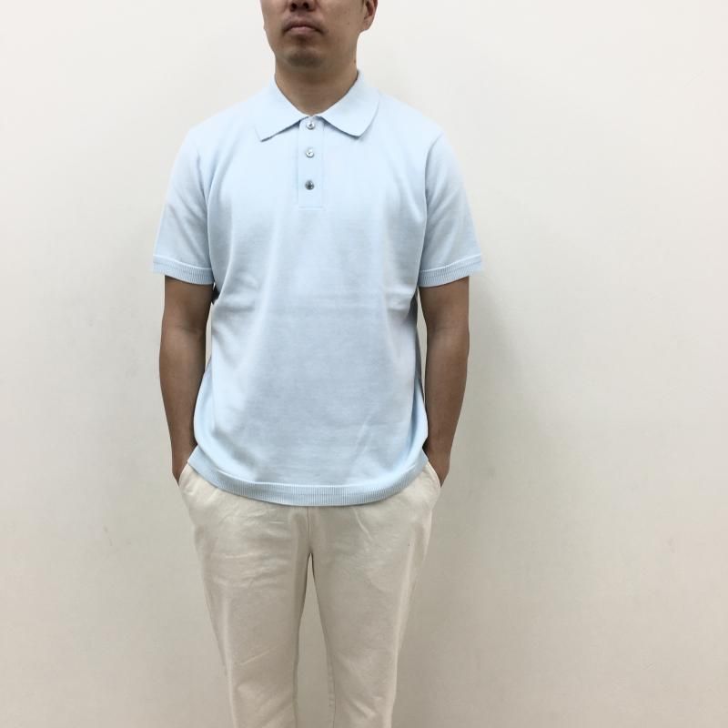  FUJITO Knit Polo 'Easy'(SAX) 
