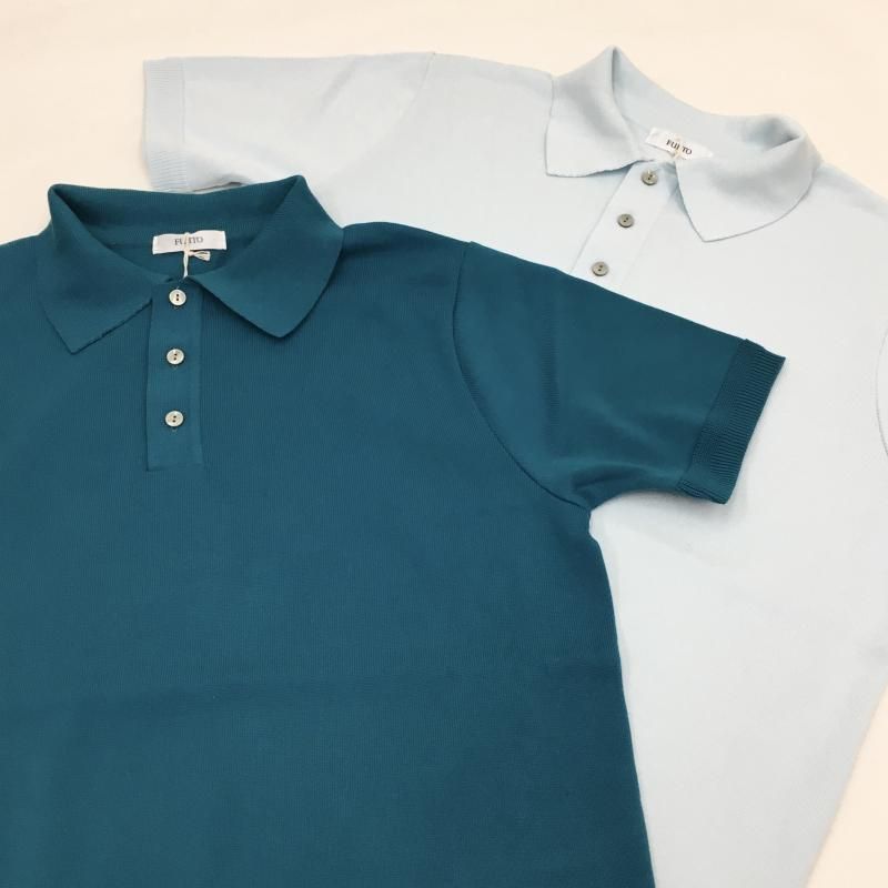  FUJITO Knit Polo 'Easy'(EMERALD) 