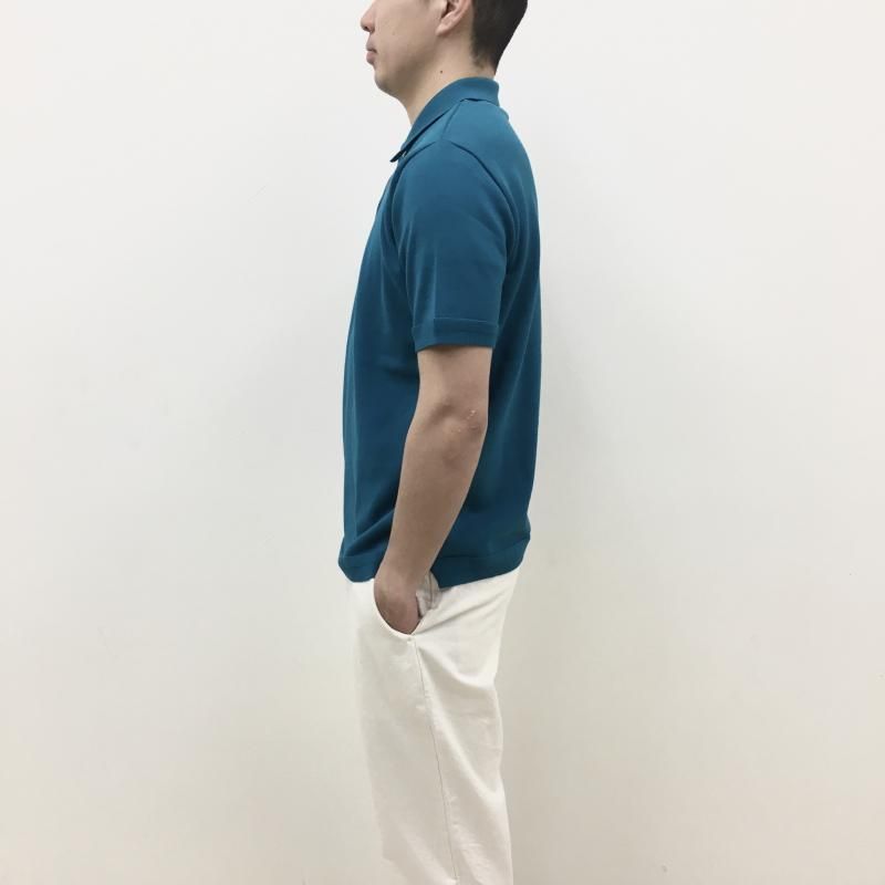  FUJITO Knit Polo 'Easy'(EMERALD) 