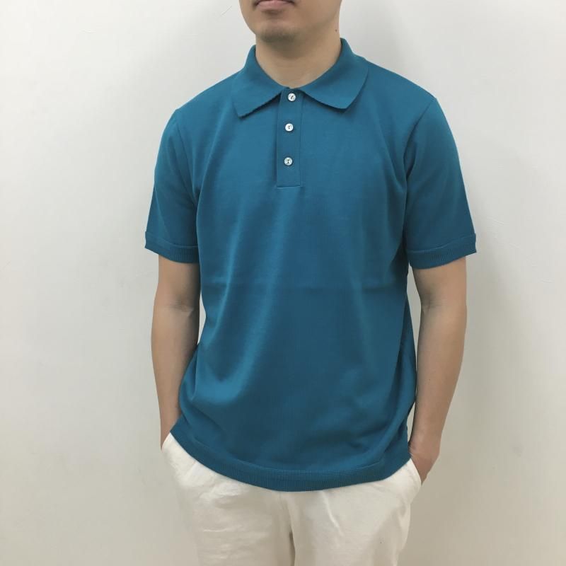  FUJITO Knit Polo 'Easy'(EMERALD) 