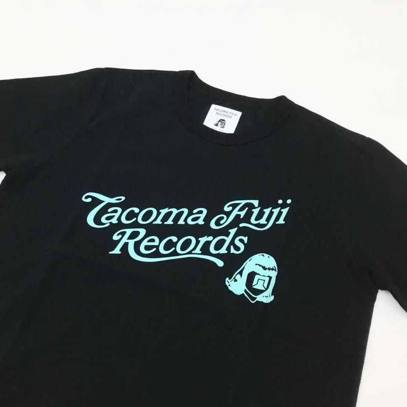  TACOMA FUJI RECORDS SCRIPT LOGO (BLACK)