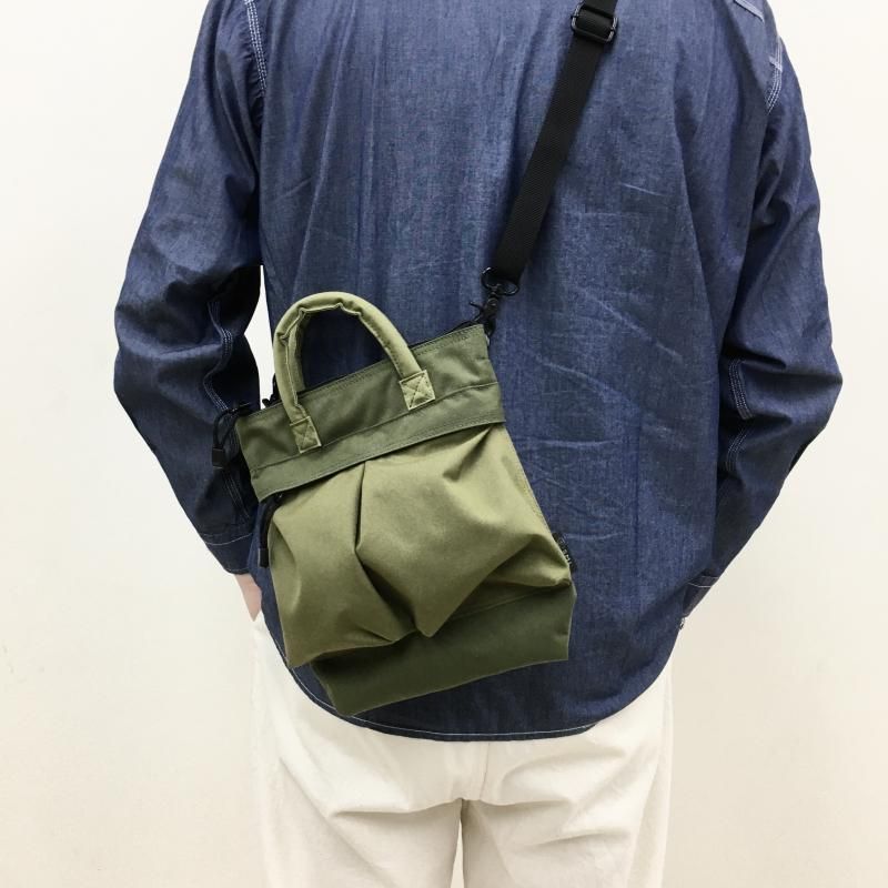  20th Anniversary Model SMLGOLDEN DAY HELMET BAG (OLIVE CRAZY)
