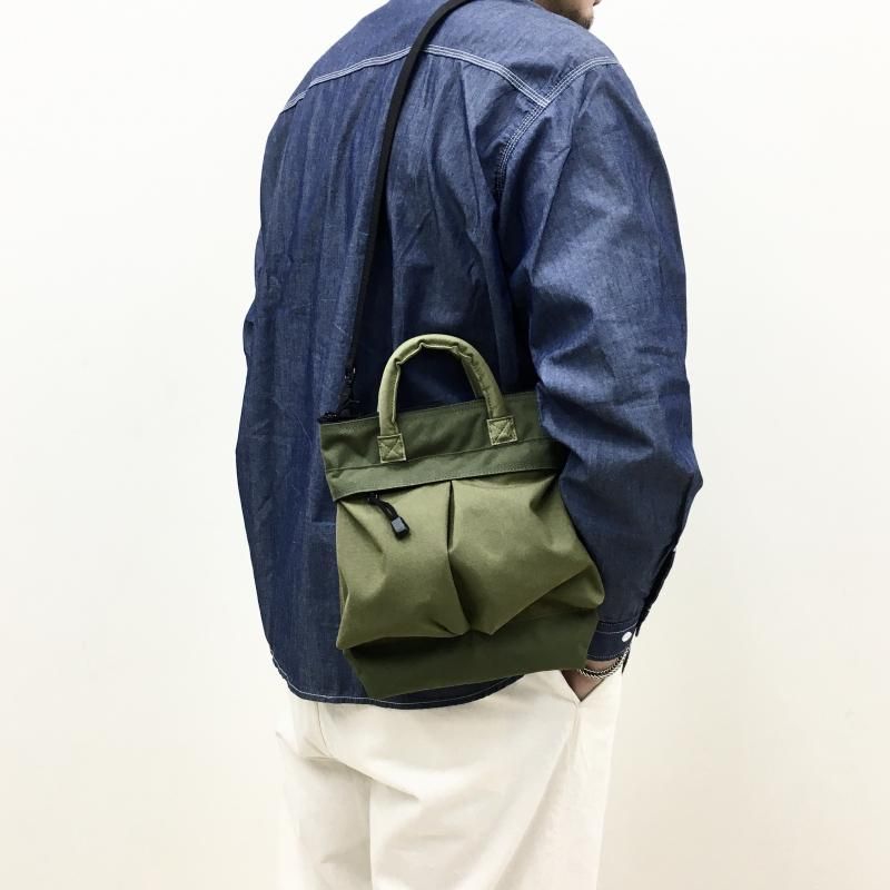  20th Anniversary Model SMLGOLDEN DAY HELMET BAG (OLIVE CRAZY)